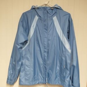 Columbia Sportswear Light Blue Women's Jacket Nylon Size Medium